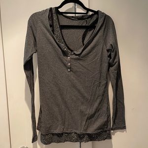 Scotch and Soda Long Sleeve T-Shirt + Tank